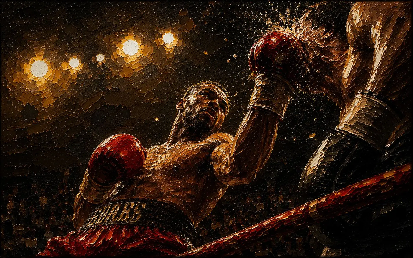 Boxing Vol.1 wallpaper pack for phone and laptop - dramatic ring action